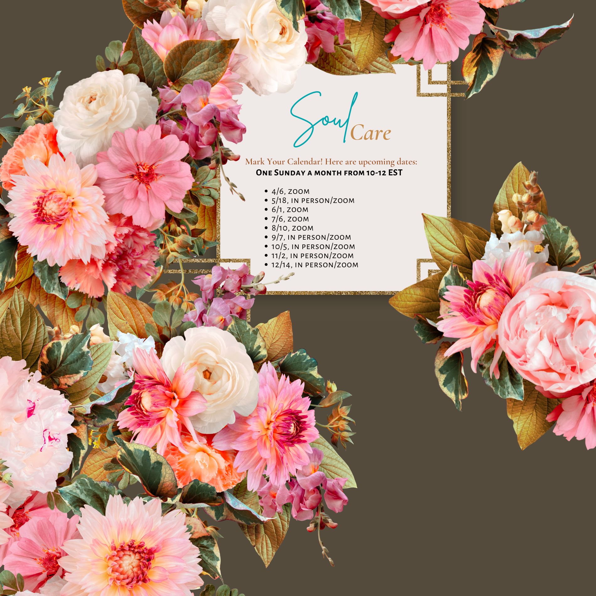 3 - SoulCare Monthly Gathering